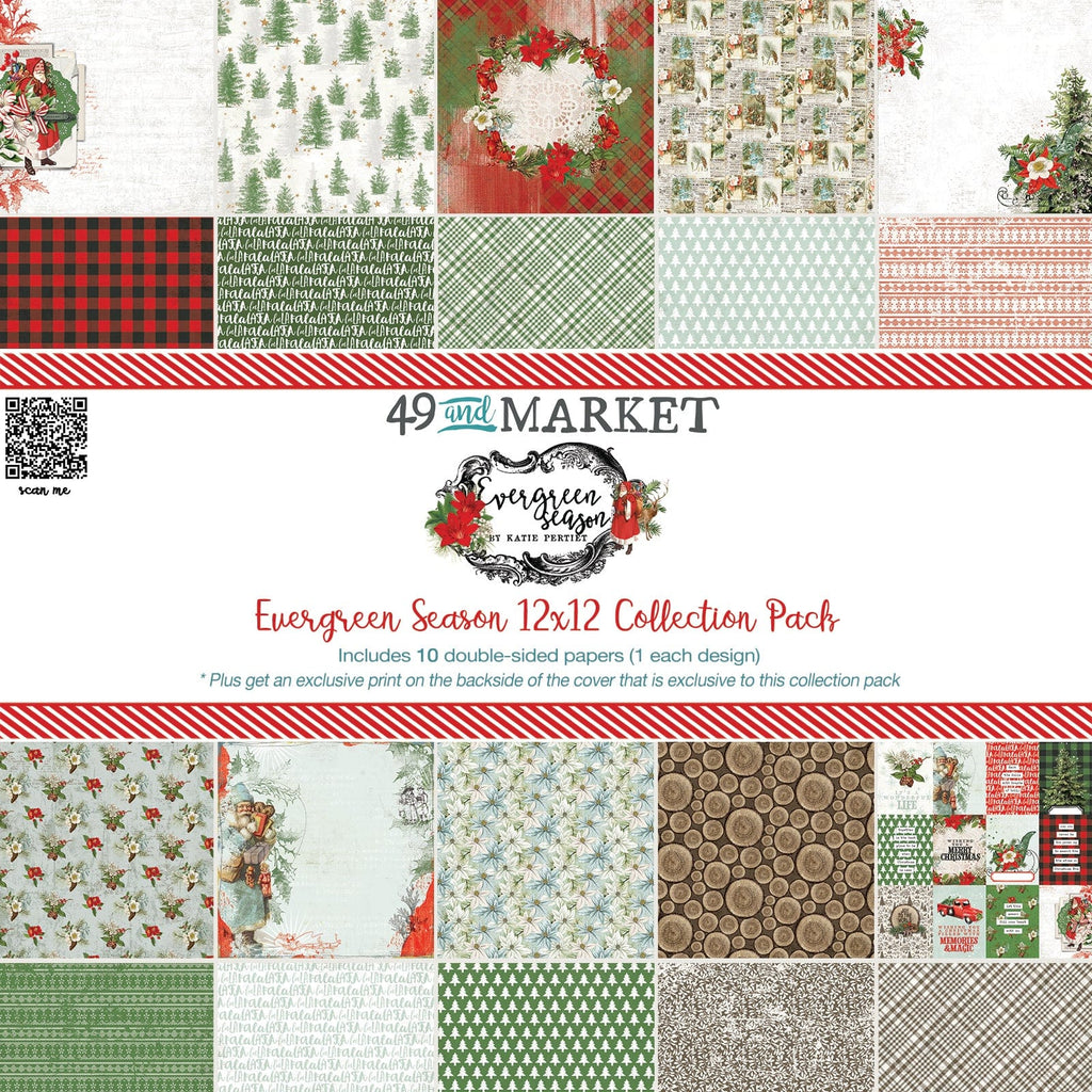 49 and Market 49 And Market - Evergreen Season 12×12 Paper Collection Pack