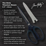 Load image into Gallery viewer, Tim Holtz - 9.5&quot; / 24.13cm Titanium Shears - 107e