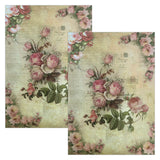 Load image into Gallery viewer, Little Birdie Decoupage Paper A4 - Pack of 4 (16 Sheets Total) | Craft Paper for DIY, Home Decor, and Mixed Media Art - (Fairy Blossom)