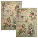 Load image into Gallery viewer, Decoupage Paper A4 4/Pkg - Timeless Beauty