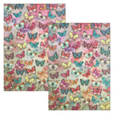 Load image into Gallery viewer, Decoupage Paper A4 4/Pkg -  Butterfly Flight