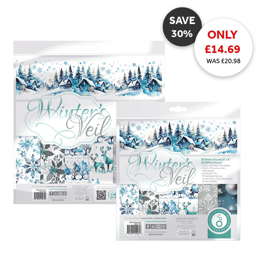 Winter's Veil Patterned Paper Collection - DB144