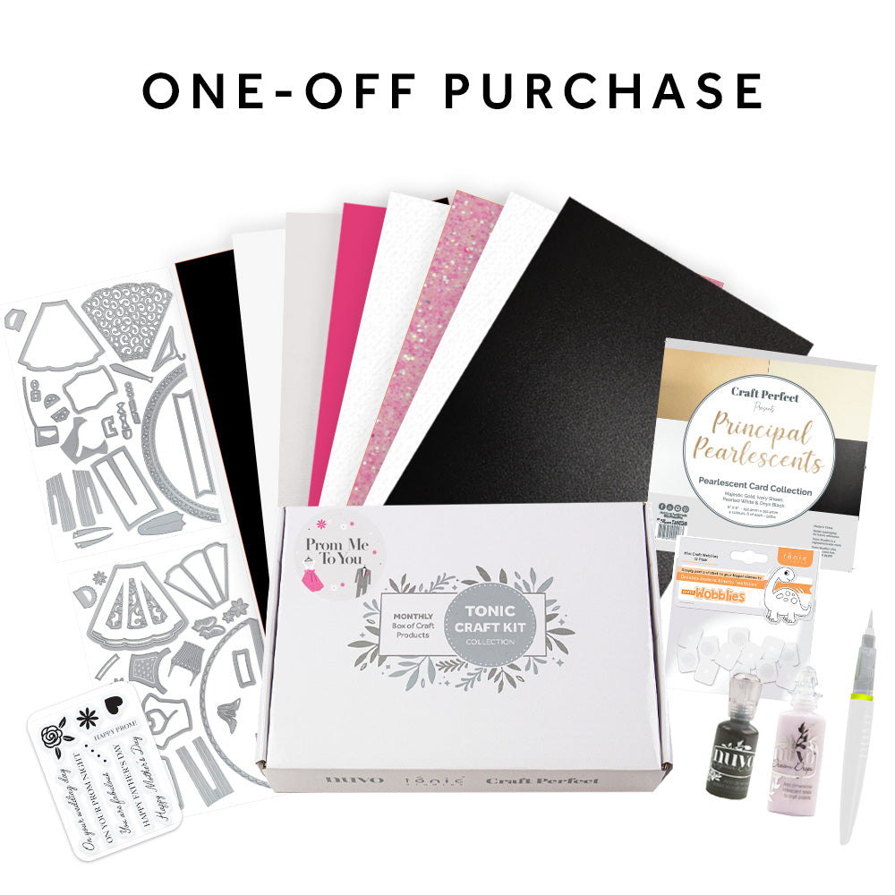 Tonic Craft Kit 83 - One Off Purchase - Prom Me To You