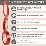 Load image into Gallery viewer, Craft Perfect Adhesives Craft Perfect - Adhesives - Double Sided Redline Tape - 12mm x 5m - 9733E