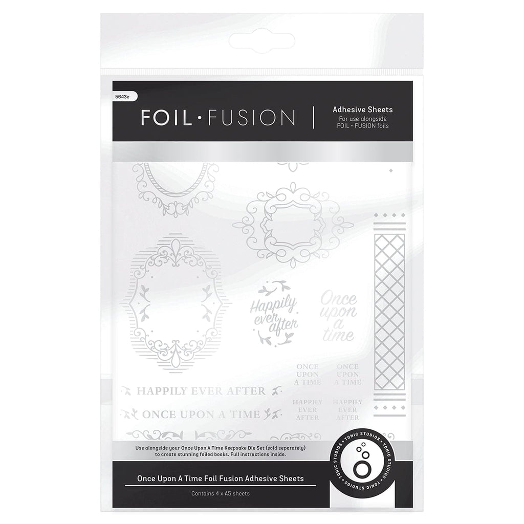 Craft Perfect Adhesives Once Upon A Time Foil Fusion Adhesive Sheets - 5643e