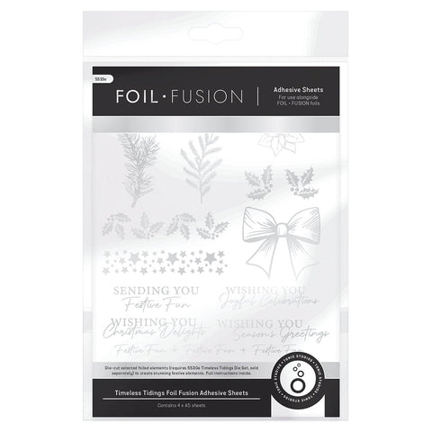 Craft Perfect Adhesives Timeless Tidings Foil Fusion Adhesive Sheets - 5533e