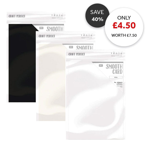 Craft Perfect bundle 300GSM Smooth Cardstock - Full Collection