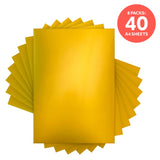 Load image into Gallery viewer, Craft Perfect bundle Multipack of 8 - Mirror Card - Gold Pearl - 9466e8