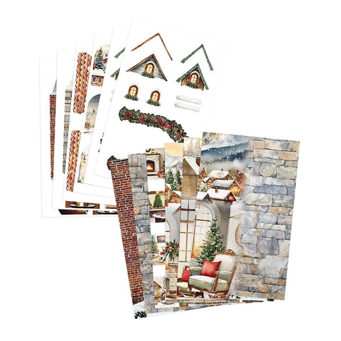 Craft Perfect bundle The 12 Days of Craftmas - Decorative Card and Foil Fusion Refill Set -5657e