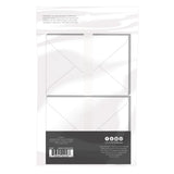 Load image into Gallery viewer, Craft Perfect Card Blanks &amp; Envelopes Craft Perfect - 50 Pack Bright White Card Blanks &amp; Envelopes US A2 - 9256E