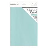 Load image into Gallery viewer, Craft Perfect Classic Card Classic Card  - Arctic Blue - Weave Textured - A4 - 9044e10