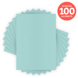 Load image into Gallery viewer, Craft Perfect Classic Card Classic Card  - Arctic Blue - Weave Textured - A4 - 9044e10