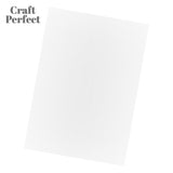 Load image into Gallery viewer, Craft Perfect Classic Card Classic Card  - Bright White - Weave Textured - A4 - 9016e10