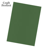 Load image into Gallery viewer, Craft Perfect Classic Card Classic Card  - Fern Green - Weave Textured - A4 - 9037e10