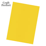 Load image into Gallery viewer, Craft Perfect Classic Card Classic Card - Marigold Yellow - Weave Textured - A4 - 9028e10