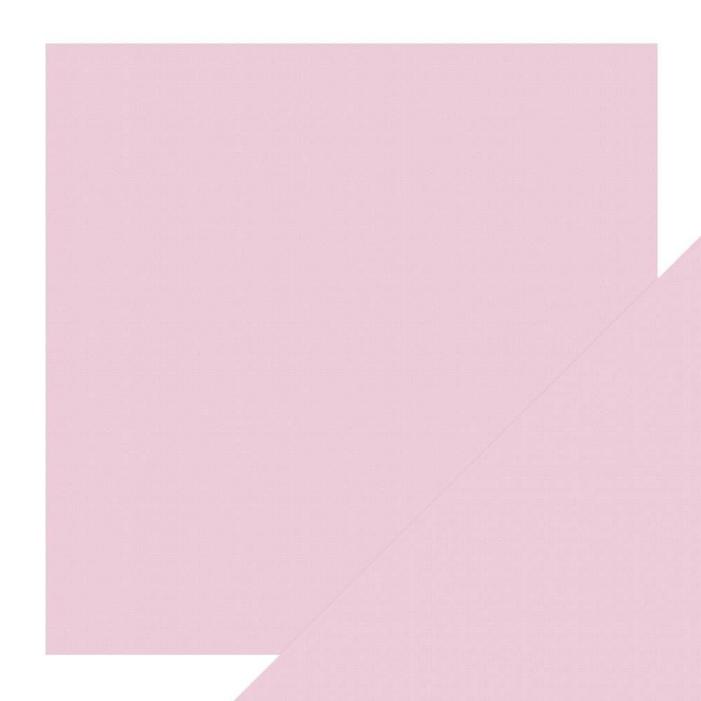 Craft Perfect Classic Card Craft Perfect - Classic Card - Ballet Pink - Weave Textured - 12