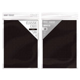 Load image into Gallery viewer, Craft Perfect Classic Card Craft Perfect - Classic Card  - Jet Black - Weave Textured - A4(10/PK) - 9011e