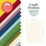 Load image into Gallery viewer, Craft Perfect Classic Card Multipack of 10 Classic Card - Ivory White - A4 - 9015E10