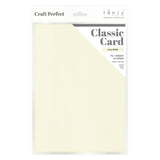 Load image into Gallery viewer, Craft Perfect Classic Card Multipack of 10 Classic Card - Ivory White - A4 - 9015E10