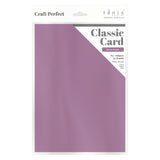 Load image into Gallery viewer, Craft Perfect Classic Card Multipack of 10 Classic Card - Mauve Purple - A4 - 9052E10