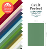 Load image into Gallery viewer, Craft Perfect Classic Card Multipack of 10 Classic Card - Sea Salt Green - A4 - 9010E10