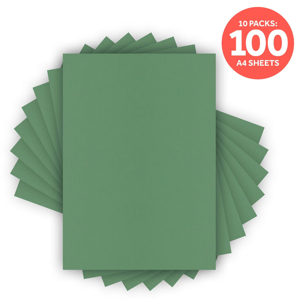 Craft Perfect Classic Card Multipack of 10 Classic Card - Sea Salt Green - A4 - 9010E10