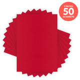 Load image into Gallery viewer, Craft Perfect Classic Card Multipack of 5 - Classic Card - Chilli Red - A4 - 9075E5