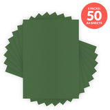 Load image into Gallery viewer, Craft Perfect Classic Card Multipack of 5 - Classic Card  -Fern Green - A4 - 9037e5