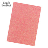 Load image into Gallery viewer, Craft Perfect Glitter Card Multipack of 3 Glitter Card - Candy Floss - A4 - 9951E3