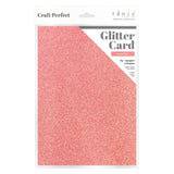 Load image into Gallery viewer, Craft Perfect Glitter Card Multipack of 3 Glitter Card - Candy Floss - A4 - 9951E3