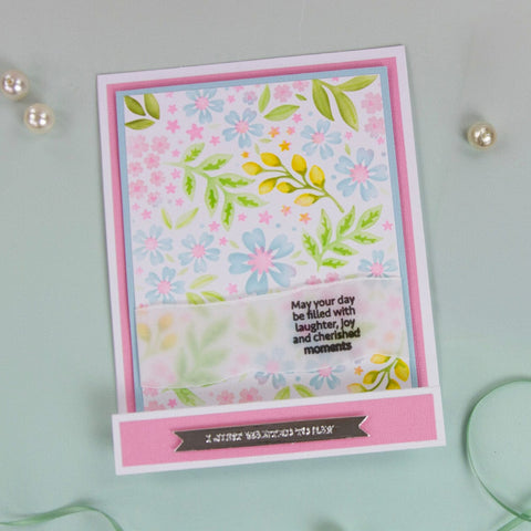 Craft Perfect Hidden Bundle Tonic Studios - Fancy Floral Collection - DB119