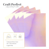 Load image into Gallery viewer, Craft Perfect Iridescent Mirror Card Craft Perfect - High Gloss Iridescent Mirror Card - Prismatic Pink - A4 (5/PK) - 8721E