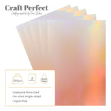 Load image into Gallery viewer, Craft Perfect Iridescent Mirror Card Craft Perfect - Iridescent Mirror Card - Angel Fire - A4 (5/PK) - 9780E