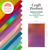 Load image into Gallery viewer, Craft Perfect Iridescent Mirror Card Craft Perfect - Iridescent Mirror Card - Indian Summer - A4 (5/PK) - 9782e