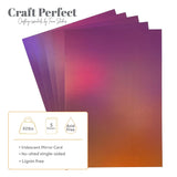 Load image into Gallery viewer, Craft Perfect Iridescent Mirror Card Craft Perfect - Iridescent Mirror Card - Indian Summer - A4 (5/PK) - 9782e