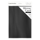 Load image into Gallery viewer, Craft Perfect Mirror Card Craft Perfect - Black Velvet Mirror Card Craft Perfect - Satin Mirror Card - Black Velvet A4 - 9474E