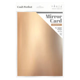 Load image into Gallery viewer, Craft Perfect Mirror Card Craft Perfect - Burnished Rose Mirror Card Craft Perfect - Satin Mirror Card - Burnished Rose A4 - 9473E