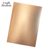 Load image into Gallery viewer, Craft Perfect Mirror Card Craft Perfect - Burnished Rose Mirror Card Craft Perfect - Satin Mirror Card - Burnished Rose A4 - 9473E