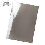 Load image into Gallery viewer, Craft Perfect Mirror Card Craft Perfect - Mirror Card - Chrome Silver A4 - 9437E