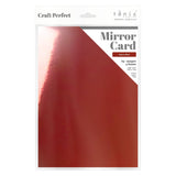 Load image into Gallery viewer, Craft Perfect Mirror Card Craft Perfect - Mirror Card - High Gloss - Opera Red - A4 (5/PK) - 9447e