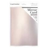 Load image into Gallery viewer, Craft Perfect Mirror Card Craft Perfect – Mirror Card - Satin Effect - Frosted Silver - A4 - 250gsm - 5 Sheet - 9467E