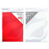 Load image into Gallery viewer, Craft Perfect Mirror Card Craft Perfect - Satin Mirror Card - Scarlet Organza A4 - 9471E