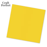 Load image into Gallery viewer, Craft Perfect New Classic Card Pack of 2 - Classic Card - Marigold Yellow - Weave Textured - 12&quot; x 12&quot; - 9149e2