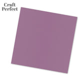 Load image into Gallery viewer, Craft Perfect New Classic Card Pack of 2 - Classic Card -Mauve Purple- Weave Textured - 12&quot; x 12&quot; 9173e2