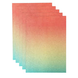 Load image into Gallery viewer, Craft Perfect Ombre Card Craft Perfect - Ombre Card - Mermaid Shimmer - A4 (5/PK) - 8894E