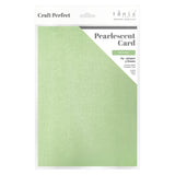 Load image into Gallery viewer, Craft Perfect Pearlescent Card Craft Perfect - Pearlescent Card - Fresh Mint - A4 (5/PK) - 9514E