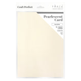 Load image into Gallery viewer, Craft Perfect Pearlescent Card Craft Perfect - Pearlescent Card - Pearl White A4 (5/PK) - 9497E