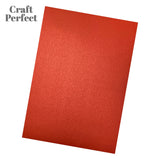 Load image into Gallery viewer, Craft Perfect Pearlescent Card Craft Perfect - Red Velvet Pearlescent Card Craft Perfect - Pearlescent Card - Red Velvet A4 (5/PK) - 9506E