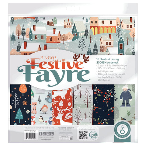 Craft Perfect Printed Papers A Very Festive Fayre 12