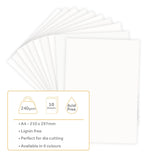 Load image into Gallery viewer, Craft Perfect Smooth Card Craft Perfect - Smooth Card - Bright White - A4 (10/PK) - 9895e